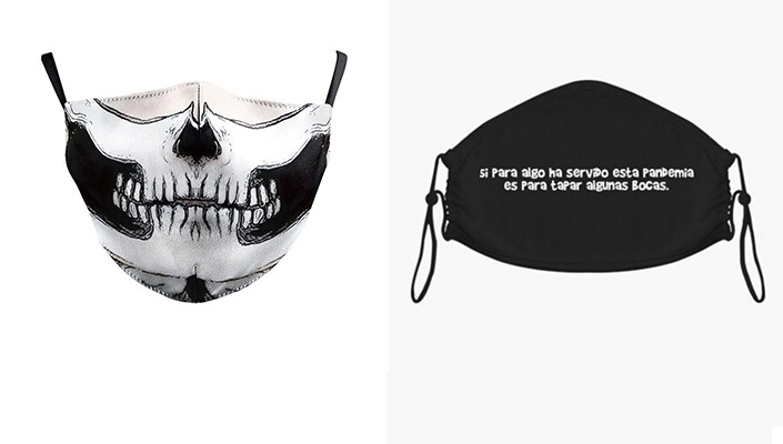 mascarilla soporte de identidad