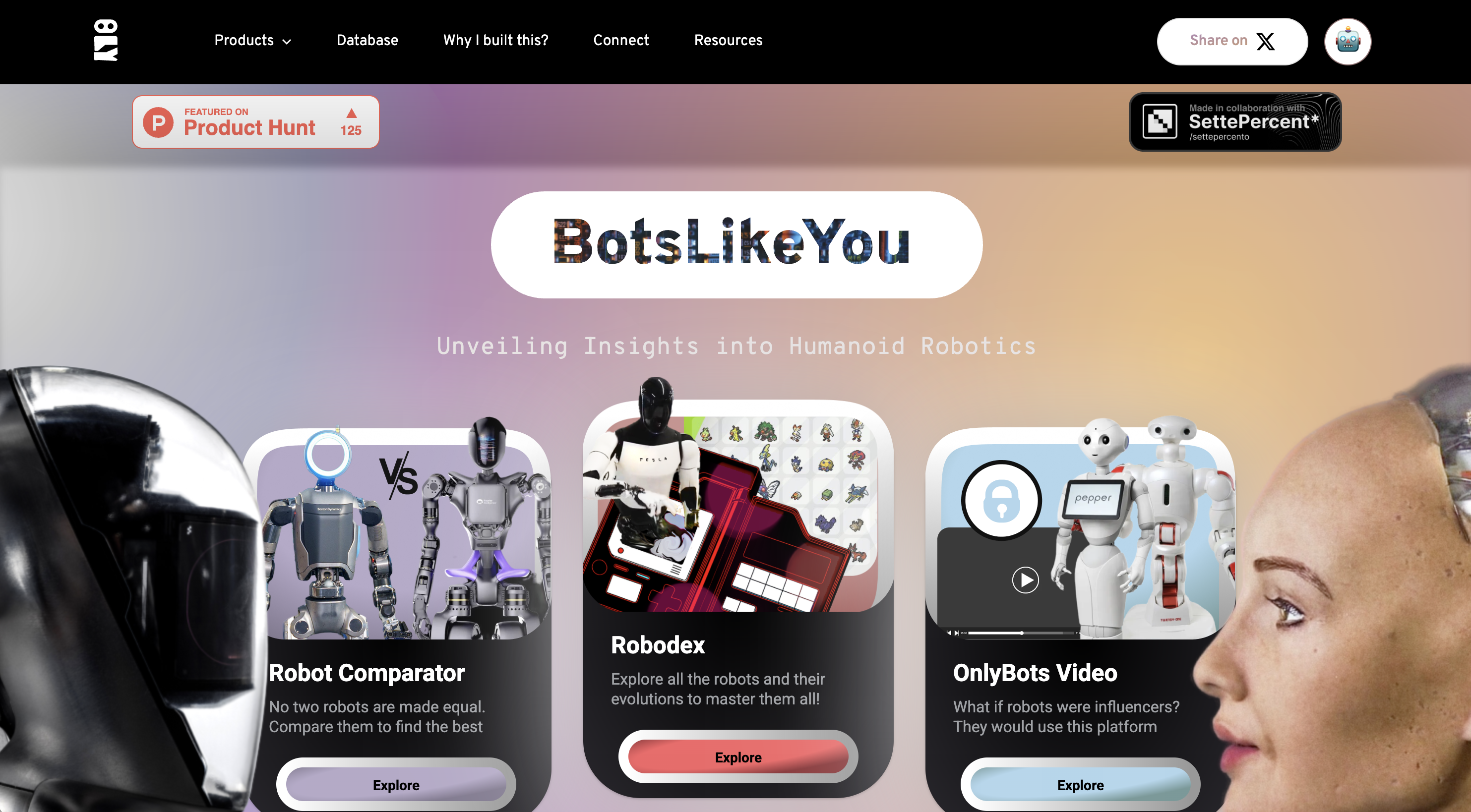 Bots like you compara robots para saber cuál es mejor según la tarea.